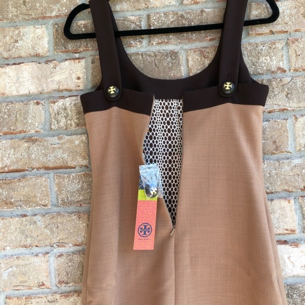Tory Burch Mini Brown Dress - Picture 6 of 9